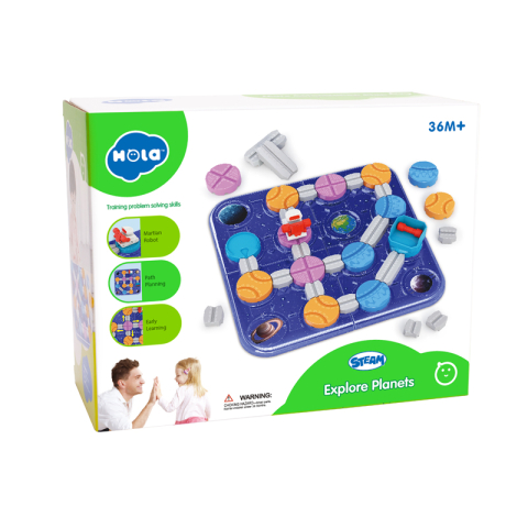 Jocuri educative - JOC EXPLOREAZA PLANETELE