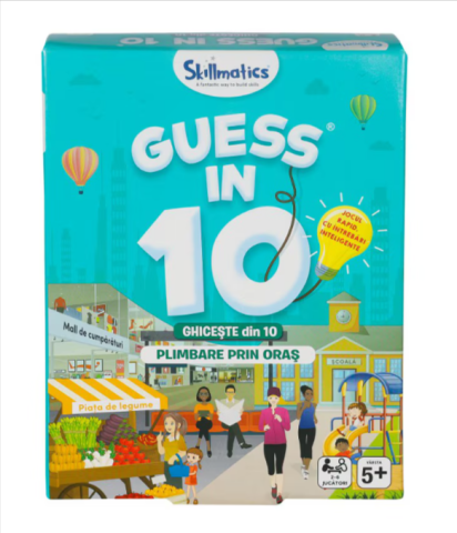 Jucării și jocuri - Joc de societate Spin Master Ghiceste din 10 Plimbare prin oras