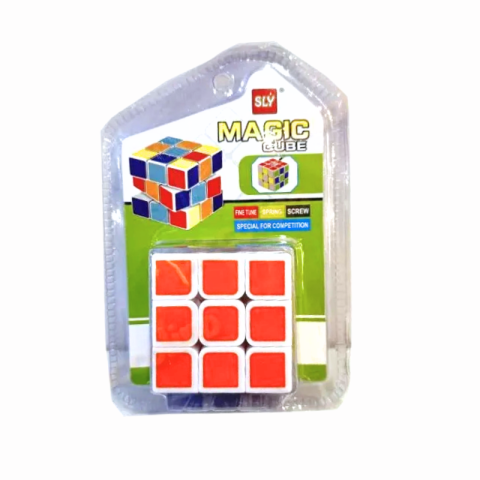 Cuburi logice - Joc inteligent cub magic 3x3 din plastic Magic Cube