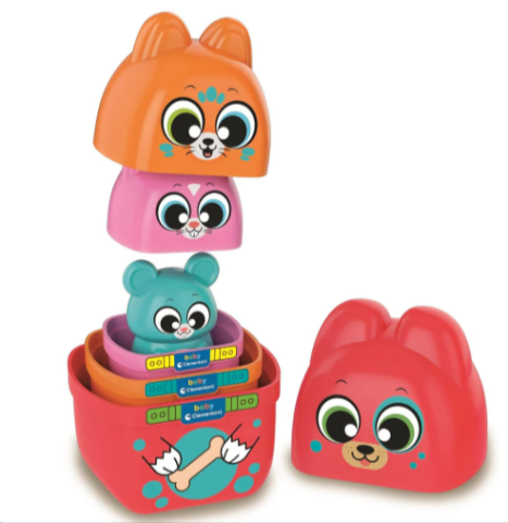 Joc matrioska cu animale What's Inside? Baby Clementoni [1]