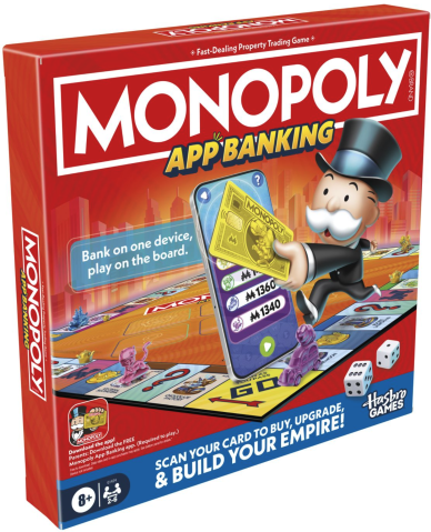 Jocuri educative și de societate - Joc de societate - Monopoly App Banking in limba engleza