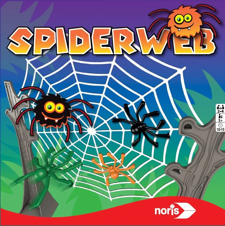 Jocuri educative și de societate - Joc de societate Spiderweb Paianjenii saritori