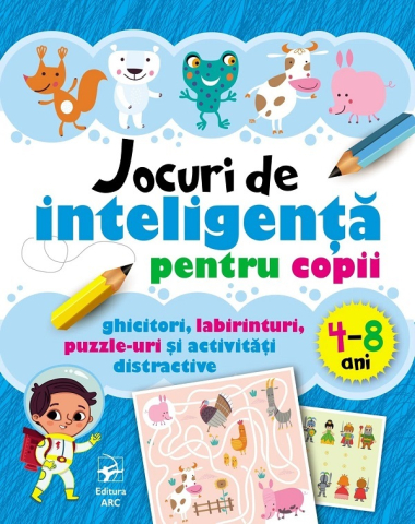 Noutăți Librăria Compas - Jocuri de inteligenta pentru copii 4-8 ani