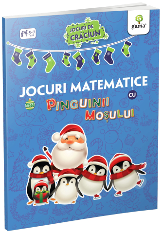 Cărți - Jocuri matematice cu pinguinii Mosului. Jocuri de Craciun