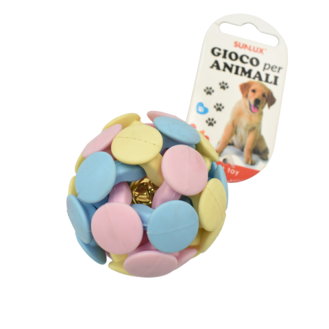 Jucarie animale minge cauciuc 7 cm [1]