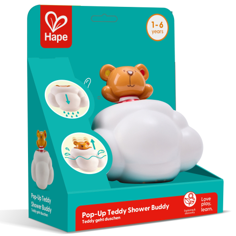 Jucării și jocuri - Jucarie de baie Pop-Up Teddy 20 x 24 cm
