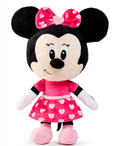 Jucării de pluș - Jucarie de plus Disney Minnie cu inimioare 24 cm