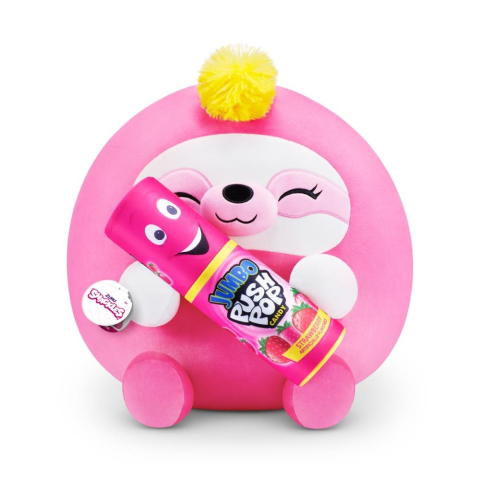Jucării de pluș - Jucarie de plus Snackles Jumbo Push Pop 35 cm