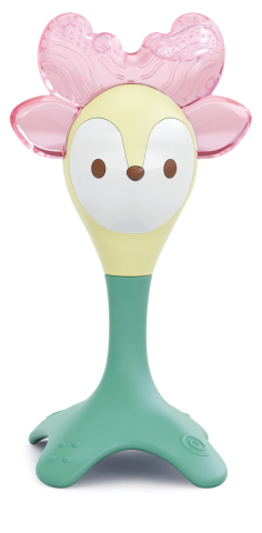 Jucării și articole pentru bebeluși - JUCARIE DENTITIE CU EFECT DE CALMARE CAPRIOARA