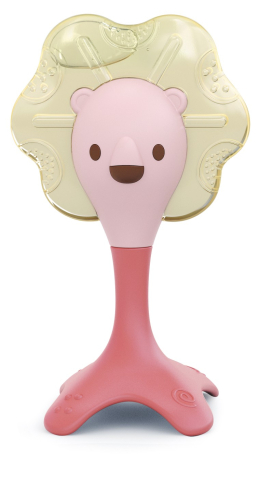 Jucării și articole pentru bebeluși - JUCARIE DENTITIE CU EFECT DE CALMARE LEU