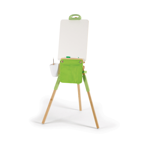 Sevalet portabil pentru copii din bambus 60x40x106cm Hape [1]