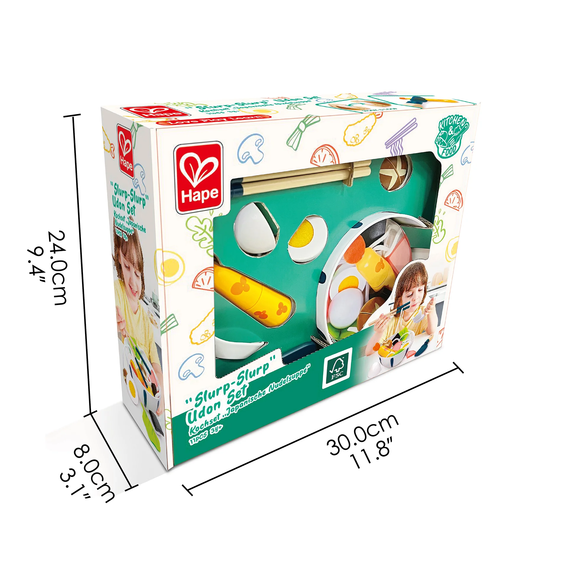 Jucarie din lemn Gatim taitei Udon [5]