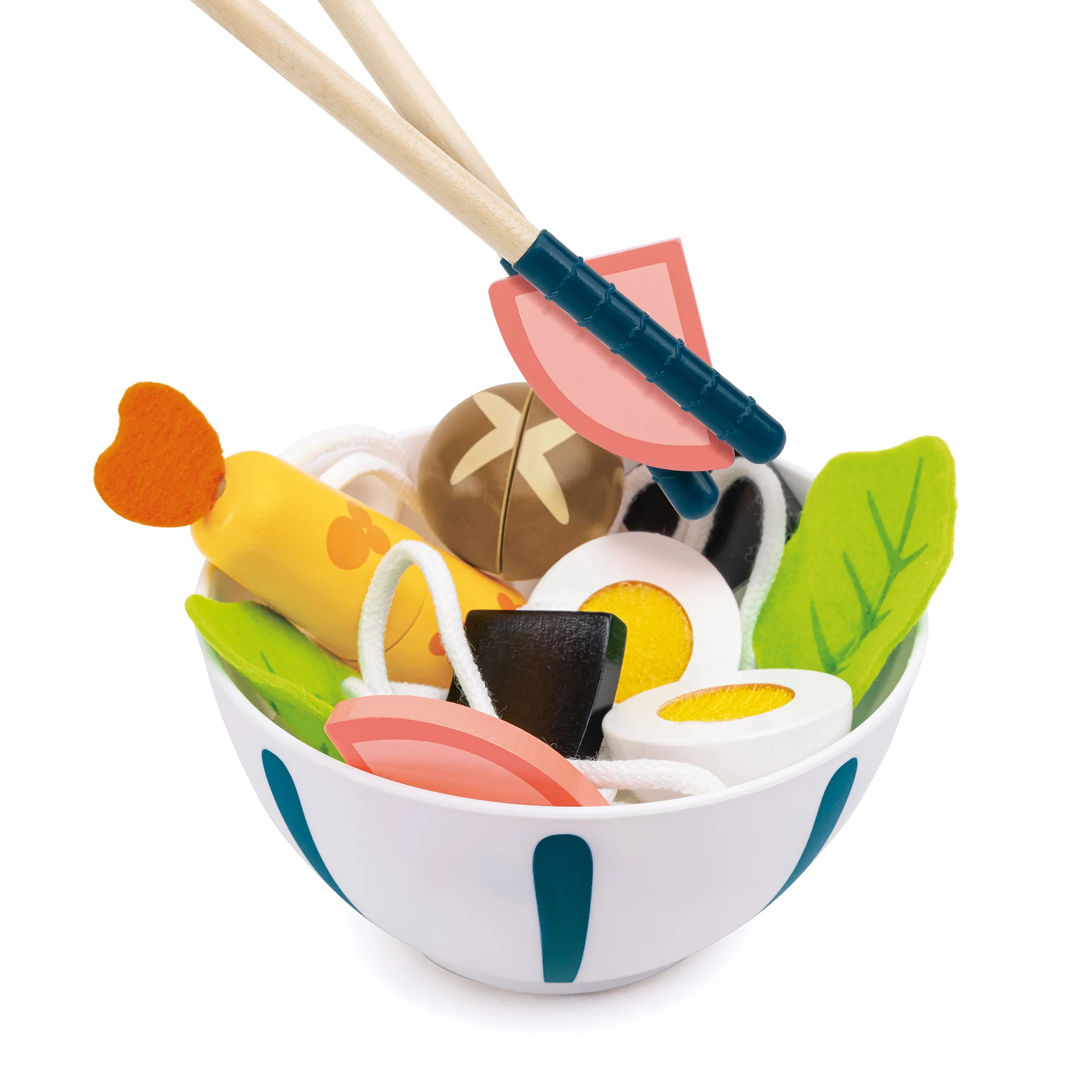 Jucarie din lemn Gatim taitei Udon [3]
