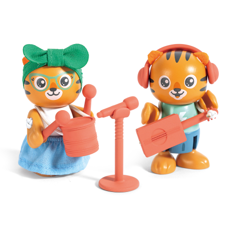 Jucarie din lemn Milo & Melody 11 piese [1]