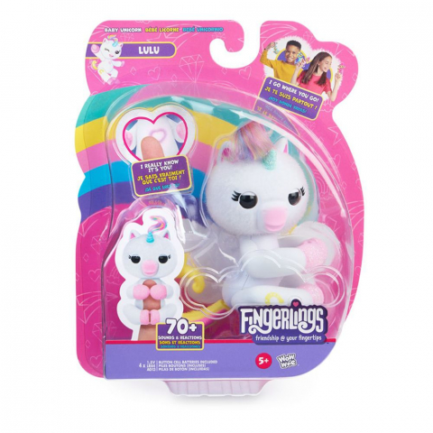 Figurine - Jucarie interactiva Fingerlings - Lulu