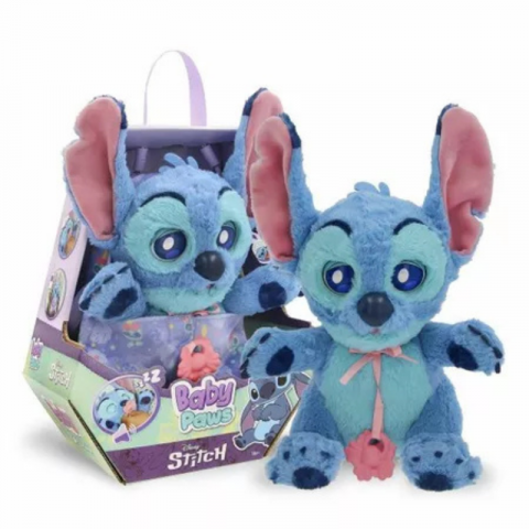 Jucării de pluș - Jucarie interactiva Stitch, Baby Paws