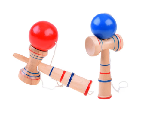 Noutăți Librăria Compas - Jucarie Kendama din lemn diferite culori