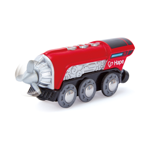 Jucarie Locomotiva cu elice cu baterii 20 x 10 cm [3]