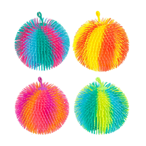 Jucării senzoriale și antistres - Jucarie pufferz minge 20cm Toi Toys