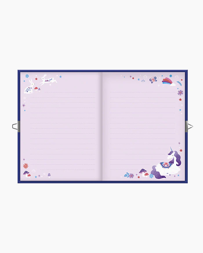 Jurnal cu cheita Janod Unicorn Dreamland 128 pagini [1]