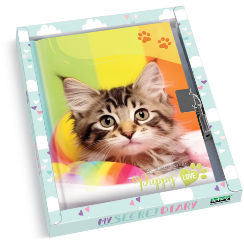 Jurnal Puppy cu cutie cadou 80 pagini 13 x 18cm modele diferite [2]