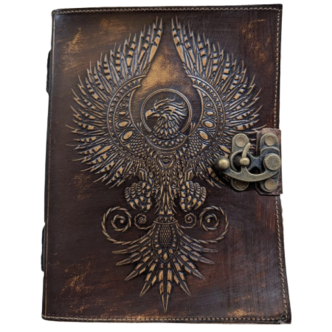Planificare și agende - Jurnal vintage Krashell Vultur imperial 20x15 cm