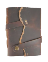 Agenda vintage maro inchis 17.5 x 12.5 cm [1]