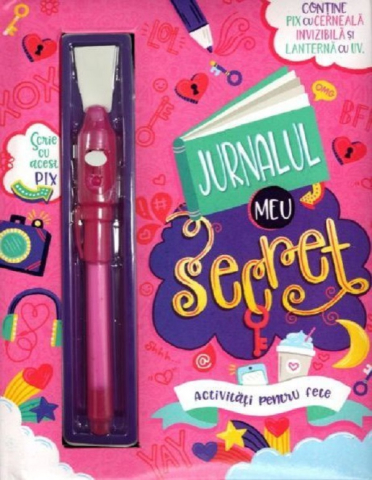 Hobby și activități pentru copii - Jurnalul meu secret. Activitati pentru fete