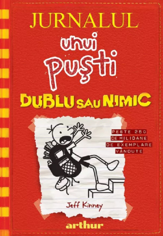 Cărți - Jurnalul unui pusti Vol.11 Dublu sau nimic – Jeff Kinney