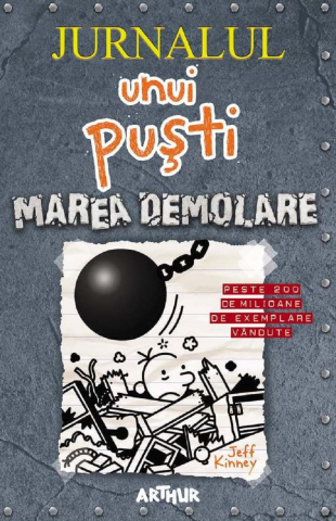 Cărți pentru copii - Jurnalul unui pusti Vol.14 Marea demolare – Jeff Kinney