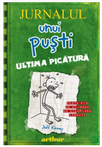 Noutăți Librăria Compas - Jurnalul unui pusti 3. Ultima picatura - Jeff Kinney