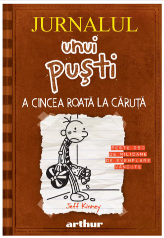 Cărți - Jurnalul unui pusti 7. A cincea roata la caruta - Jeff Kinney