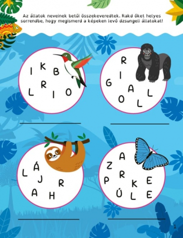 Kaland a vadonban – Buborekmatricas foglalkoztato [4]