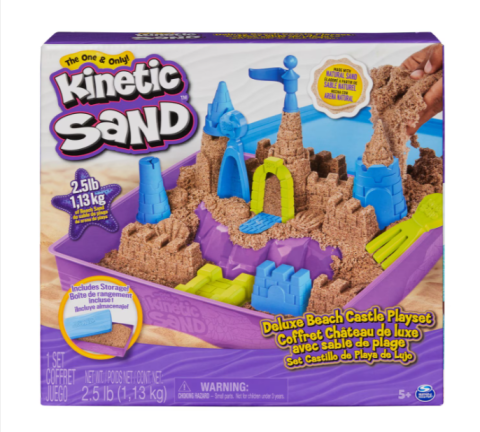 Set de joaca Kinetic Sand Deluxe Beach Castle Playset 1.13 kg [2]