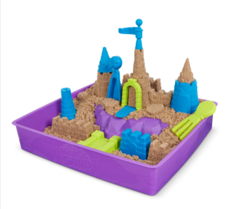 Set de joaca Kinetic Sand Deluxe Beach Castle Playset 1.13 kg [1]