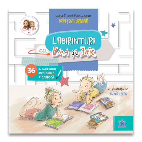 Noutăți Librăria Compas - Labirinturi cu Ema si Eric - Ioana Chicet-Macoveiciuc
