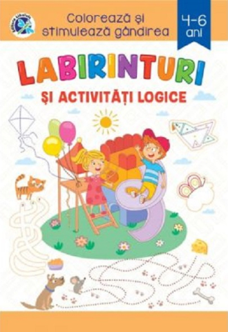 Noutăți Librăria Compas - Labirinturi si activitati logice 4-6 ani
