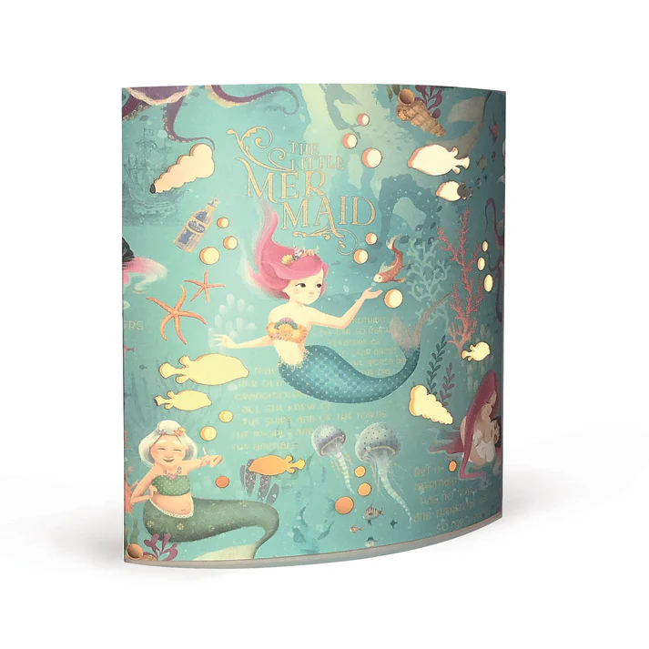 Iluminare birou și lanterne - Lampa LED Kartos The Little Mermaid 13 x 16 cm