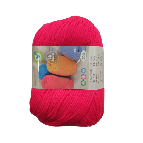 Artă și creativitate - Lana pentru tricotat 50g fucsia Kmt Style