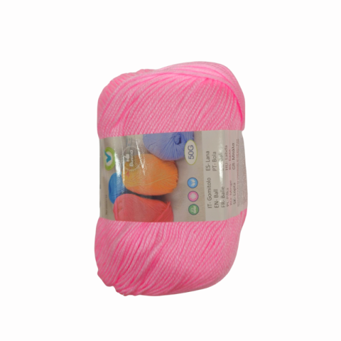 Noutăți Librăria Compas - Lana pentru tricotat 50g roz Kmt Style