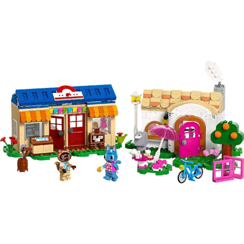 LEGO ANIMAL CROSSING NOOK S CRANNY SI CASA LUI ROSIE 77050 [1]