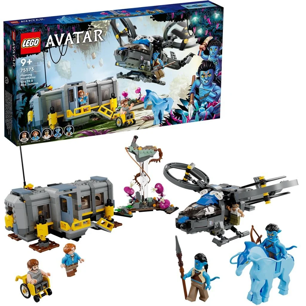 Jocuri educative și de societate - LEGO Avatar Muntii plutitori Zona 26 si RDA Samson 887 piese