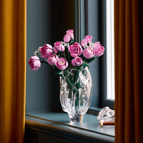 LEGO BOTANICALS BUCHET DE TRANDAFIRI ROZ 10374 [8]