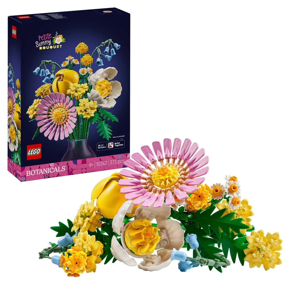 Jocuri educative și de societate - LEGO Botanicals Mic buchet de flori pastel 190 piese