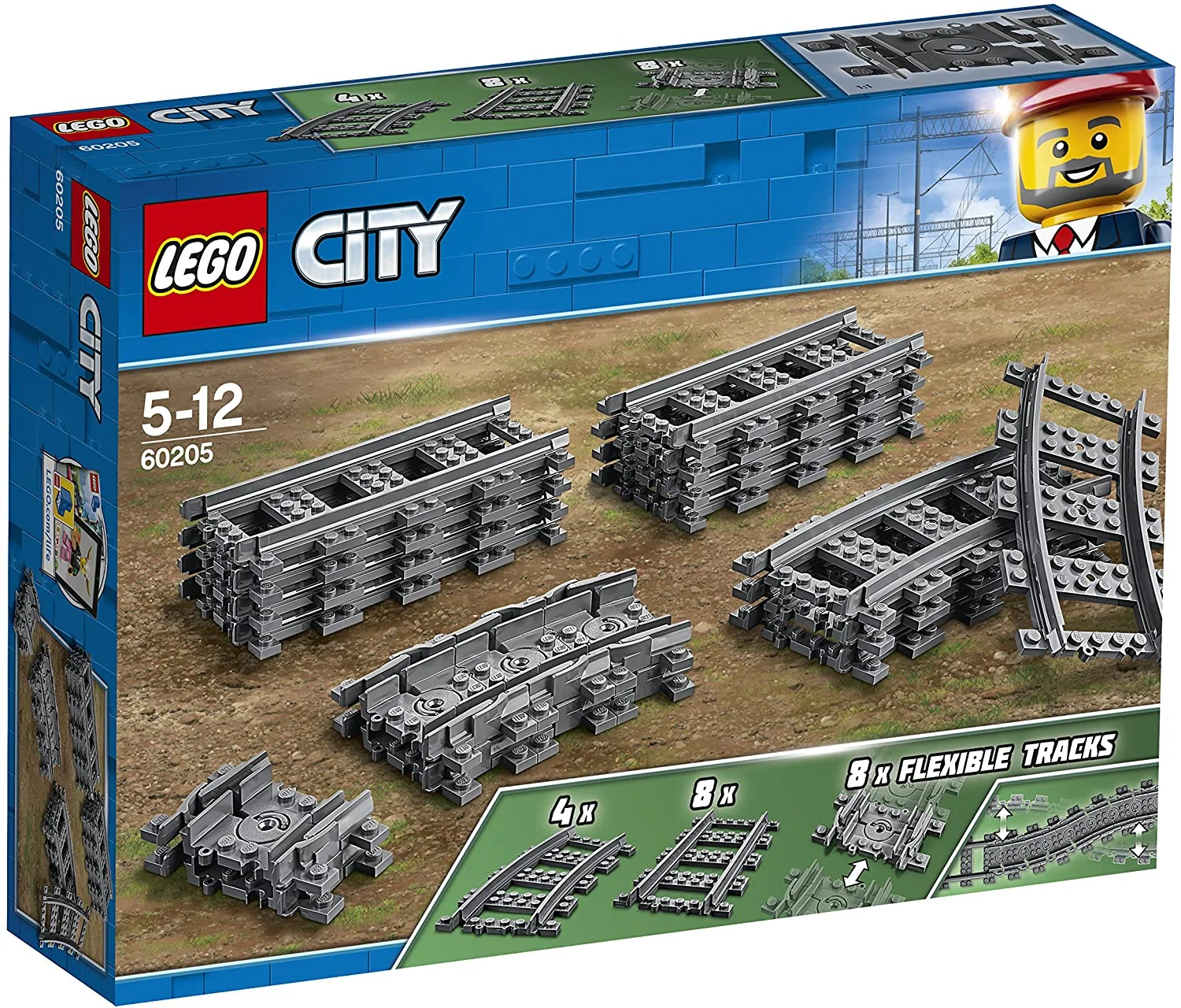 Jocuri educative și de societate - LEGO City Sine 20 piese