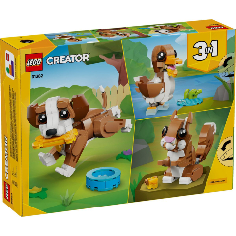 LEGO CREATOR ANIMALE ADORABILE CATELUS JUCAUS 31382 [6]