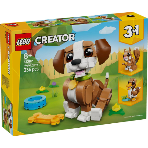 Jucării și jocuri - LEGO CREATOR ANIMALE ADORABILE CATELUS JUCAUS 31382