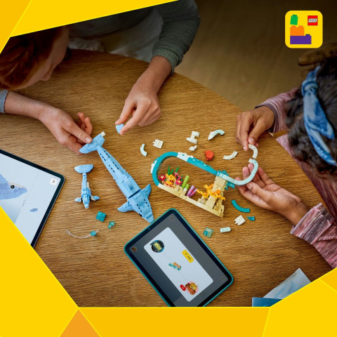 LEGO CREATOR ANIMALE MARINE DELFINI SUPERBI 31385 [5]