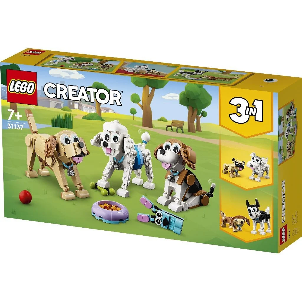 Jocuri educative și de societate - LEGO Creator Caini adorabili 475 piese