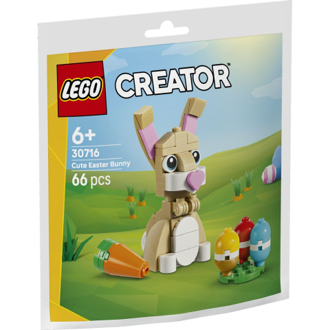 Jucării și jocuri - LEGO CREATOR IEPURAS DRAGALAS DE PASTE 30716